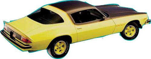 1977 All Makes All Models Parts | 80078 | 1977 Camaro Rally Sport  Orange-Brown / Orange / Yellow-Orange Stripe Decal Set | Classic Industries