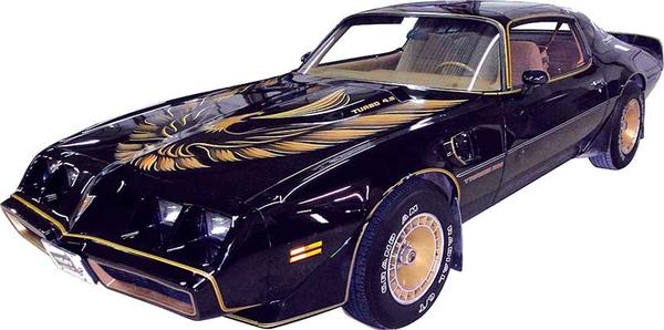 1980 Trans AM Special Edition Bandit Turbo 5 Color Gold Decal / Stripes Set with Roll Type Striping