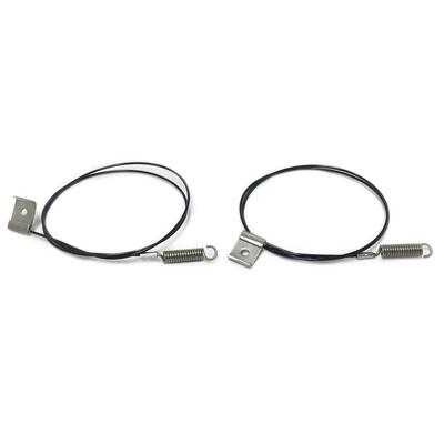 March 1995 To 98 Mustang Convertible Top Tension Cables; 35-1/8 Length