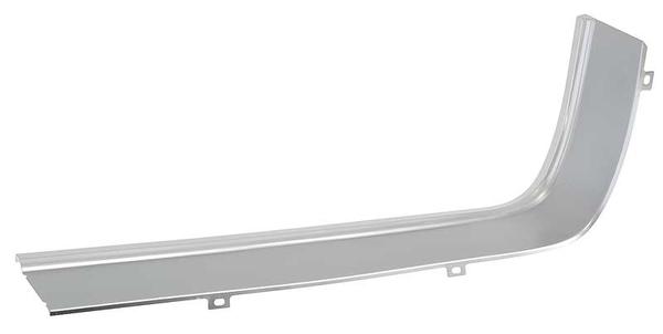 1967-68 Mustang; Grille Opening Molding Panel; Wide; Aluminum; Drivers Side