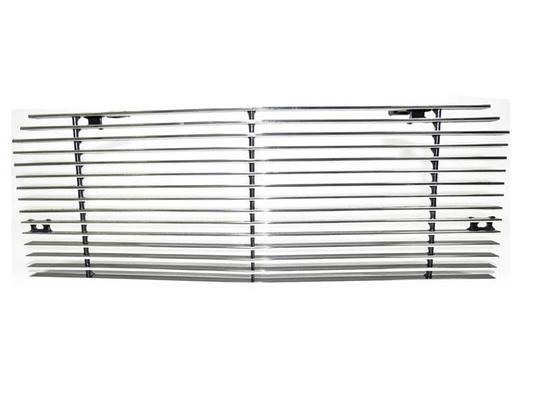 1967-68 Ford Mustang; Deluxe Billet Grille; Lower; For Racing Apron With Bumper