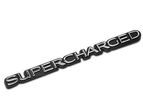 Universal; SUPERCHARGED Emblem