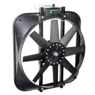 1986-93 Ford Mustang; 15 Electric Fan; With Thermostat; Straight Blade