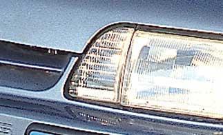 1987-93 Mustang; Park Light Assembly; Clear Lens; Drivers Side