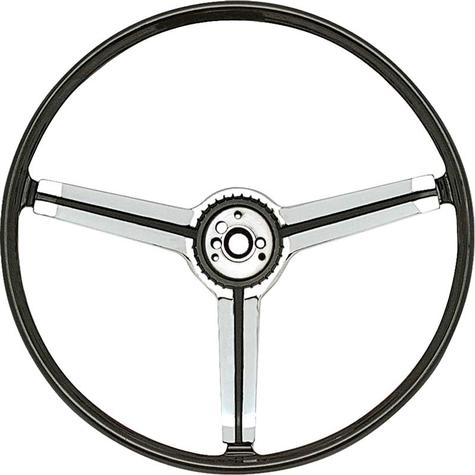 1967 Camaro; Steering Wheel ; Deluxe Interior; with Chrome Insert