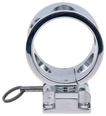 Billet Fire Extinguisher Bracket with Polished Finish - For Small (1 Lb) Extinguisher