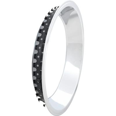 Rally Wheel Trim Ring ; 14, 2-1/4 Deep Step Lip ; Chrome ; Each