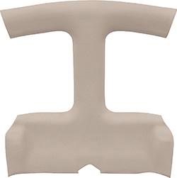 1996-2000 Camaro / Firebird with T-Tops Natural Beige Cloth ABS Headliner Board