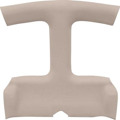 1996-2000 Camaro / Firebird with T-Tops Natural Beige Cloth ABS Headliner Board
