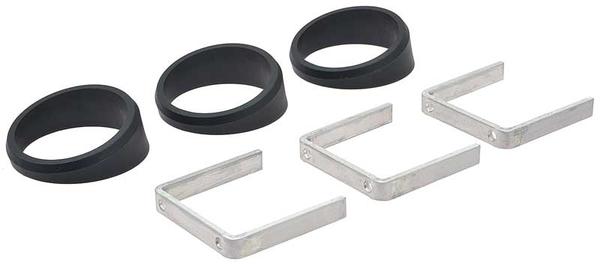 2-1/16 3 Piece Angle Gauge Mounting Bracket Set