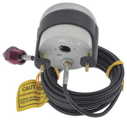 Sport Comp Series 2-5/8 Full Sweep 140º-280º F Mechanical Oil Temperature Gauge with 12' Tubing