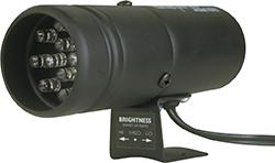 Auto Meter 12 LED Super Light with Black Housing