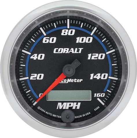 Auto Meter Cobalt Series 3-3/8 Programmable 160 MPH Electric Speedometer