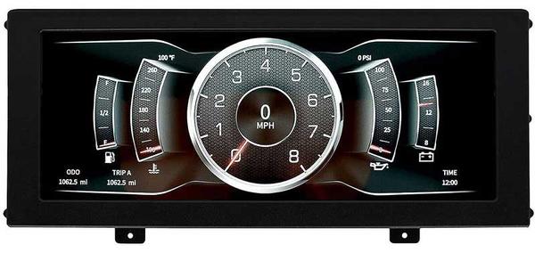 Autometer; Digital Dash; Color LCD; Panel Mount; Universal