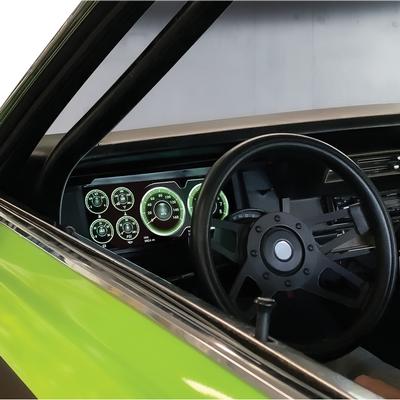 1972-76 Dodge; Plymouth; A-Body; InVision LCD Digital Dash and Bezel Set; Direct Fit Digital Dash; AutoMeter