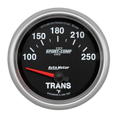 Auto Meter Sport Comp II Series 2-5/8 Short Sweep 100-250º F Electric Trans Temperature Gauge