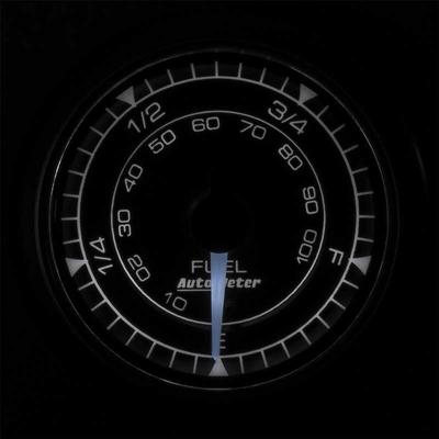 AutoMeter Chrono Series 2-1/16 Programmable 0-280 OHM Fuel Level Gauge