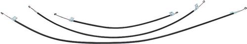 1967-72 Chevrolet/GMC Truck, Blazer, Jimmy, Suburban; Heater Control Panel Cable Set; With AC