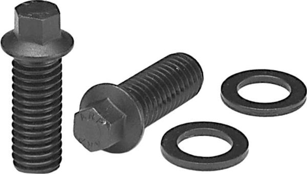 Chevrolet Small Block Black Oxide Hex Head 3/8 x 3/4 Header Bolt Set