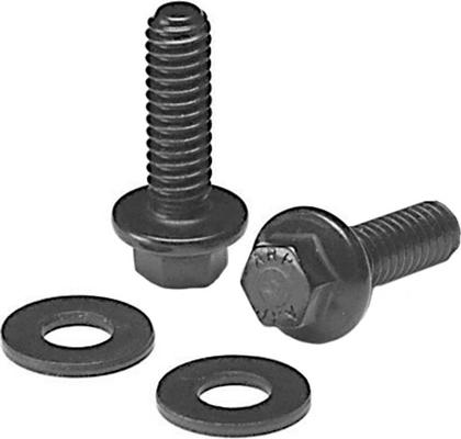 Chevrolet Small Block with Cast Aluminum Covers Black Oxide Hex Head 8 Piece Valve Cover Bolt Set
