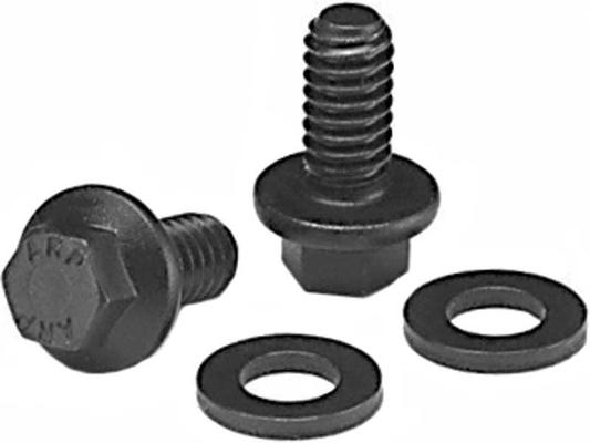 265-400ci Chevrolet Small Block Black Oxide Hex Head Oil Pan Bolt Set