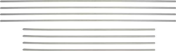 1958 Impala Stainless Steel Upper And Lower Door And Quarter Molding Set