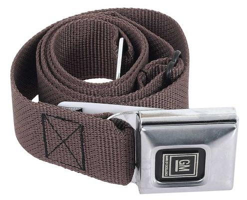 Seat Belt Trouser Belt Buckle (Brown)