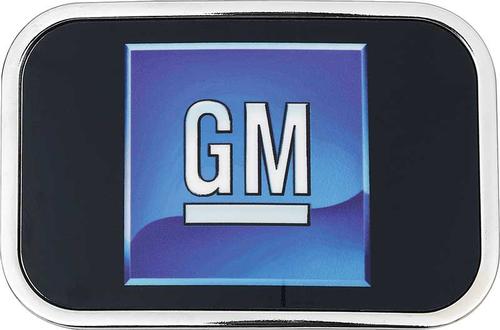 GM Mark Of Excellence Logo Belt Buckle - Color Gloss