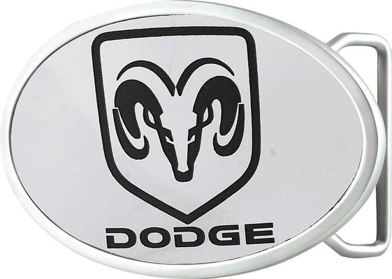 Oval Ram / Dodge Logo Belt Buckle