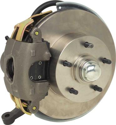 1962-64 Chevy II / Nova 5 Lug Power Front Disc Brake Conversion Kit Use With Original Spindles