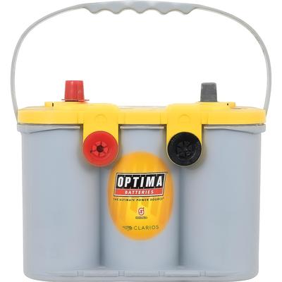 12 Volt Group 34/78 750 CCA Dual Post Optima Yellow Top Battery