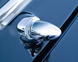 Chrome Wiper Bullets; 1/2