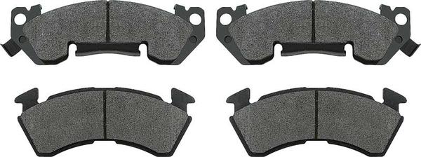 1993-96 Impala / Caprice Posi-Quiet Semi Metallic Front Brake Pads