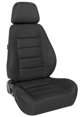 Corbeau Reclining Sport Seat; Black Cloth