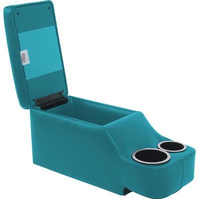 1960-69 GM Full Size; Hump Hugger Bucket Seat Console; Convertible; Teal/Peacock