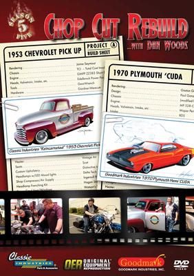 Chop Cut Rebuild Season 5 DVD; 1953 Chevy Pick Up / 1970 Plymouth Cuda