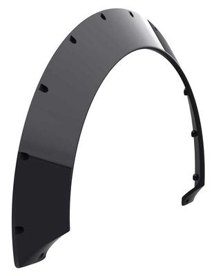 Clinched Glider Style 2.7 Wide Universal Fender Flares - Pair