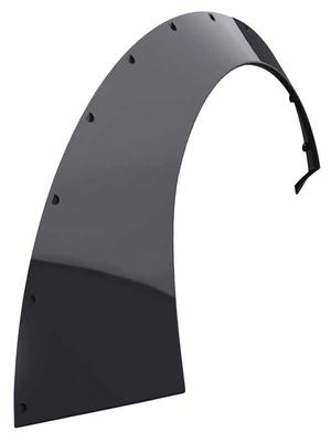 Clinched Slider Style 2.7 Wide Universal Fender Flares - Pair