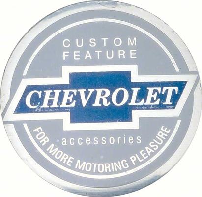 1961-63 GM Seat Belt Buckle Emblems