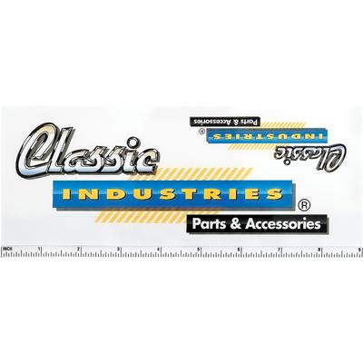 3.5 x 9 Classic Industries Sticker Sheet