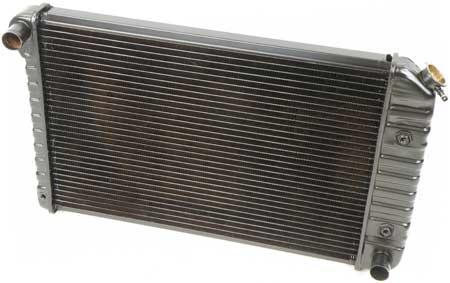 1972-79 6 or Small Block V8 with Automatic Trans 3 Row Copper/Brass Radiator