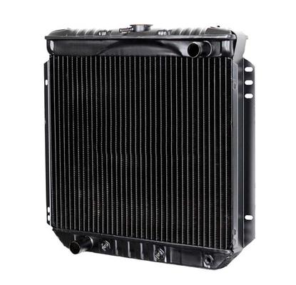 1967-70 Mustang L6-200 With Auto Trans 3 Row Copper/Brass Radiator