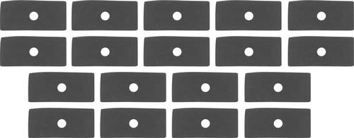 1955-57 Convertible Top 18 Piece Pinch Rail Pad Set