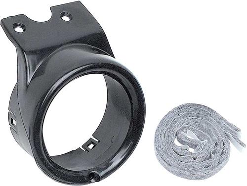 1967-72 Chevy, GMC Pickup, Blazer, Jimmy, Suburban; Dash Vent Bezel; with AC; Black; LH; Driver Side