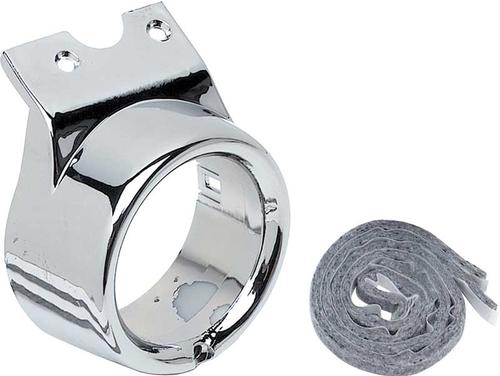 1967-72 Chevy, GMC Pickup, Blazer, Jimmy, Suburban; Dash Vent Bezel; with AC; Chrome; LH; Driver Side