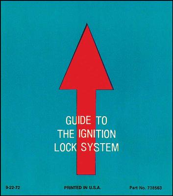 1973-75 Ignition Lock Instruction Sleeve