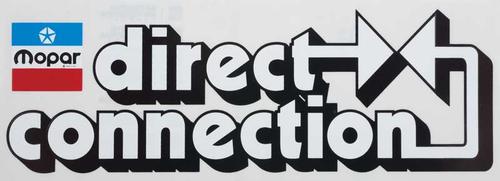 3-7/8 X 11 Direct Connection Decal