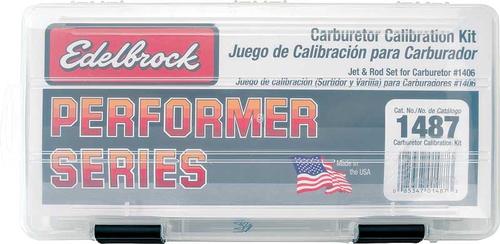 Edelbrock Performer Series® Model 1406 Carburetor Calibration Set