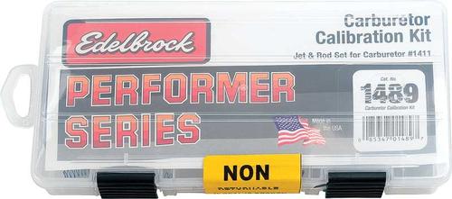Edelbrock Performer Series® Model 1411 Carburetor Calibration Set