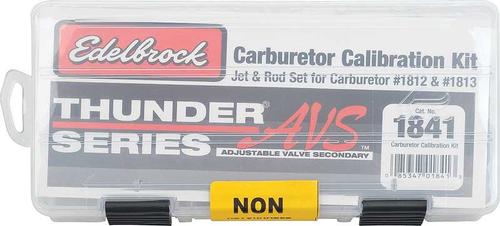 Edelbrock Thunder AVS Series® Models 1812 / 1813 Carburetor Calibration Set